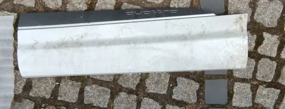 Audi Q7 4M Rear door trim (molding) 4M0853969E
