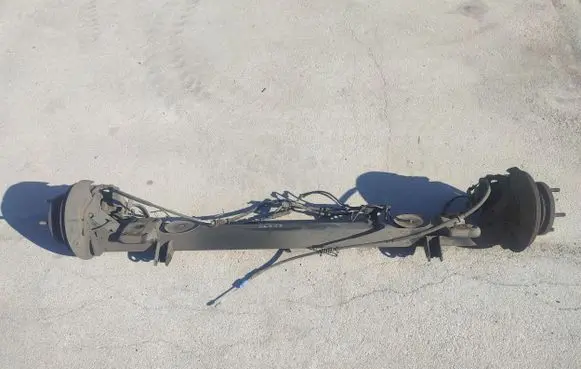 Rear axle beam