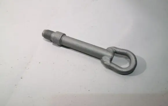 Towing hook eye