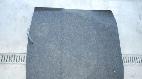 Skoda Superb B8 (3V) Trunk/boot floor carpet liner 3V5863463C