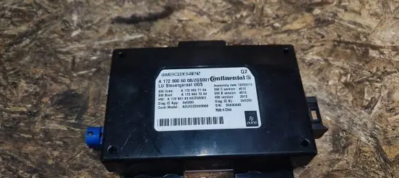 Mercedes-Benz E W212 Seat control module A1729006900 A1729027104 A1729027204