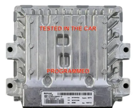 Peugeot Boxer Engine control unit/module 9676721380 9678994080 S180129001D