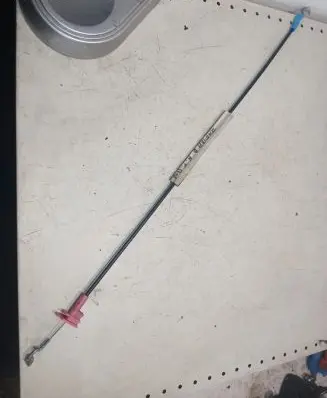 Rear door cable line
