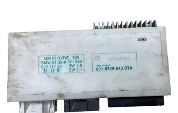 BMW 5 E39 Comfort/convenience module 61358381963 6010729013UTA