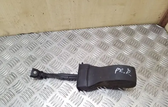 Front door check strap stopper