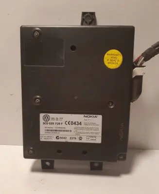 Volkswagen PASSAT B6 Phone control unit/module 3C0035729F 00104BE8C485