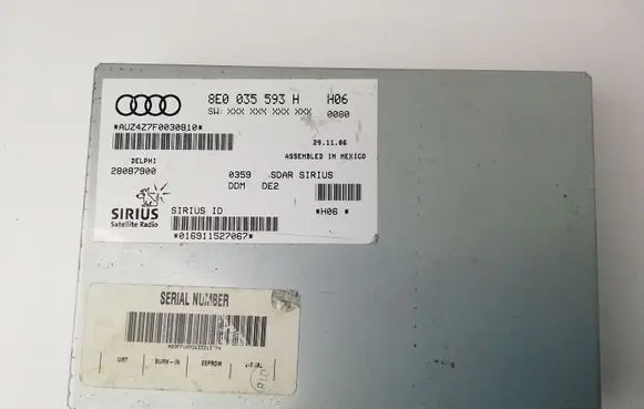 Volkswagen PASSAT B6 Other control units/modules 8E0035593H