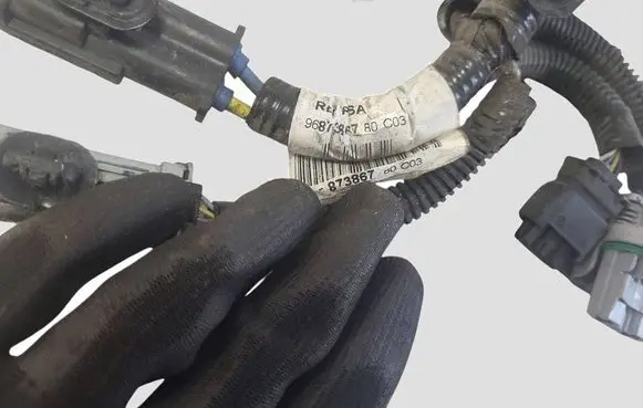 Peugeot 508 Cooling fan wiring 9687386780