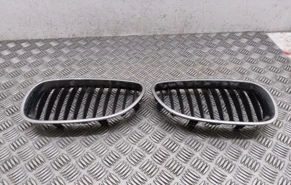 BMW 5 E60 E61 Front bumper upper radiator grill 7065702 7065701
