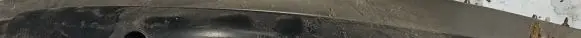 Rear bumper trim bar molding