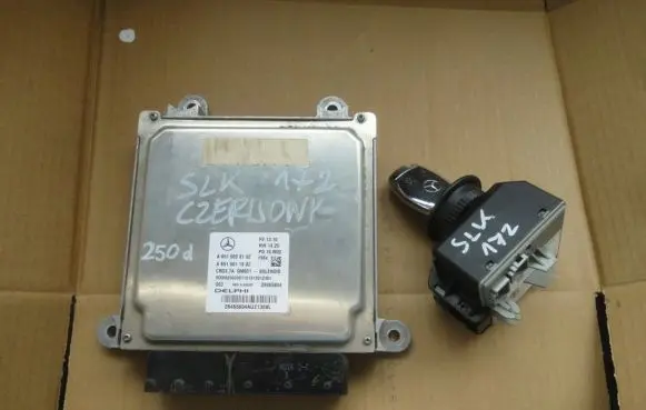 Mercedes-Benz SLK R172 Engine ECU kit and lock set A6519008102 6519008102