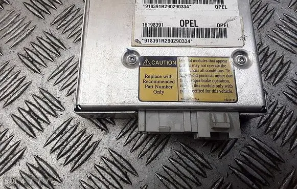 Opel Sintra ABS control unit/module 16198391