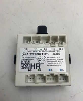 Mercedes-Benz C W205 Door control unit/module A2229002112