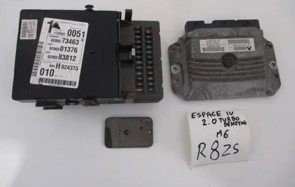Renault Espace - Grand espace IV Engine ECU kit and lock set 8200444586 8200444583 215850970B