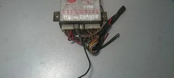 Mercedes-Benz Vito Viano W638 Auxiliary heating control unit/module 5HB00432700 439789 SG1560