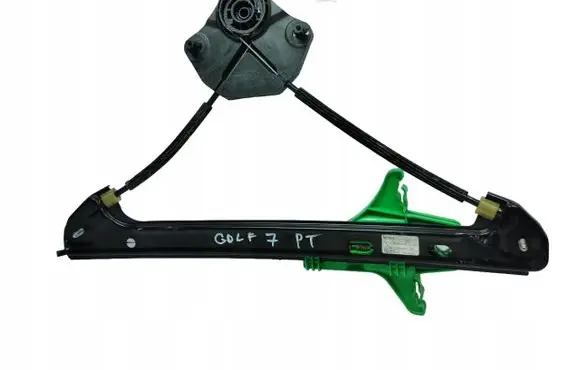 Volkswagen Golf VII Rear door window regulator with motor 5G4839462C