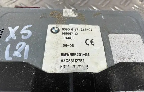 BMW X5 E53 Navigation unit CD/DVD player 6971353 14506710 BMWNRR20104