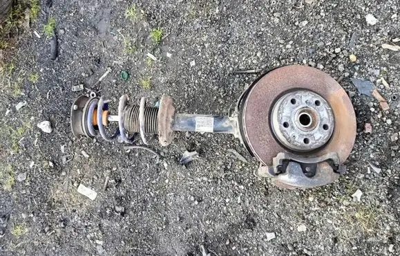 Skoda Superb B8 (3V) Front wheel hub spindle knuckle 3Q0413031BG