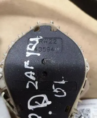 Opel Zafira A Front seatbelt 43594 13122625