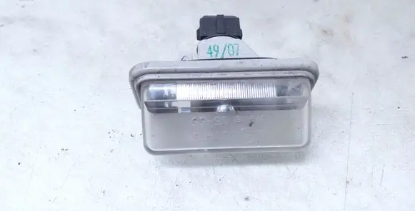 Number plate light