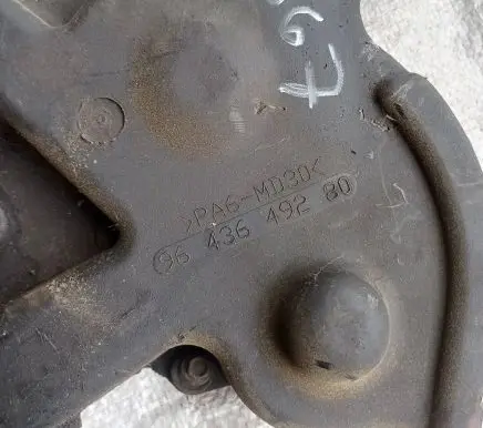 Peugeot Partner Timing belt guard (cover) 9643649280