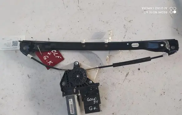 Volkswagen Golf Plus Rear door window regulator with motor 5M0839401C 1K0959795E 99578102
