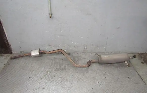 KIA Rio Rear muffler/silencer tail pipe 
