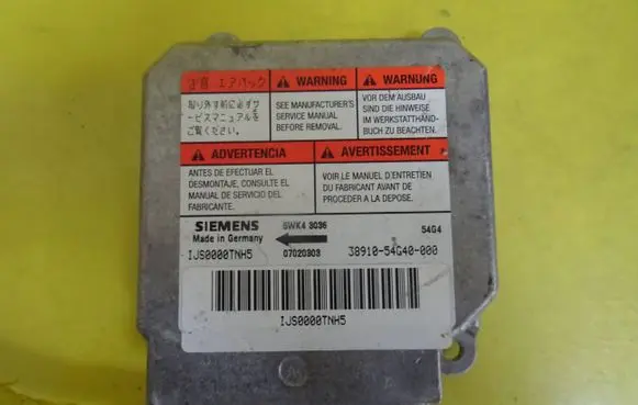 Suzuki Liana Airbag control unit/module 3891054G40000 5WK43036