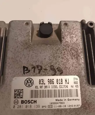 Volkswagen Caddy Engine control unit/module 03L906018NJ 0281018139 03L907309R