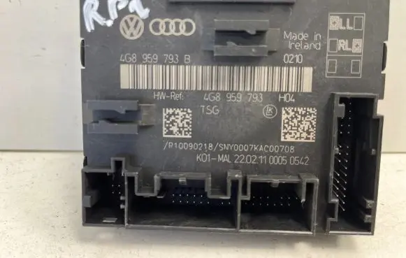 Audi A7 S7 4G Door control unit/module 4G8959793B 4G8959793