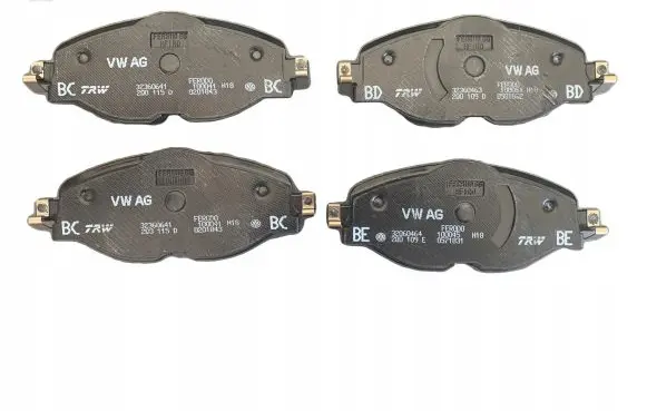 Audi A1 Brake pads (front) 2Q0698151F