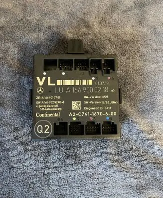Mercedes-Benz B W246 W242 Other control units/modules A1669000218 A1669013701 A1669025208