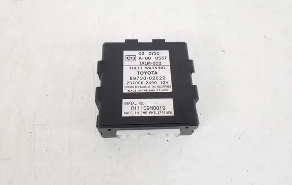 Immobilizer control unit/module
