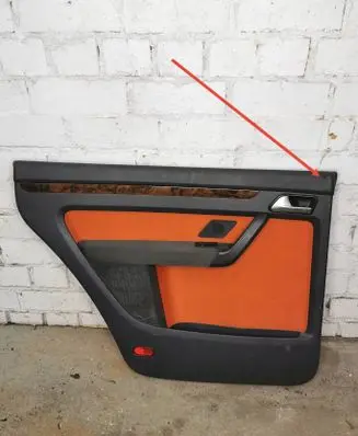 Volkswagen Cross Touran I Rear door card panel trim 1T0867211