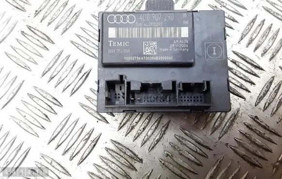Audi Q7 4L Door control unit/module 4l0907290