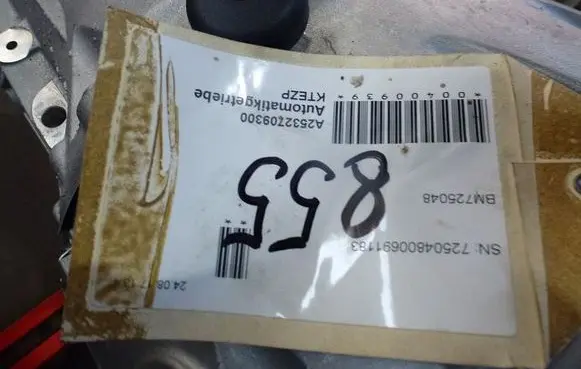 Mercedes-Benz ML W163 Automatic gearbox 72504800691183KG