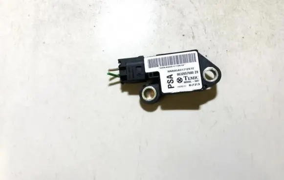 Peugeot 607 Airbag deployment crash/impact sensor 9632657680 14030201
