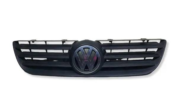 Volkswagen Polo IV 9N3 Front bumper upper radiator grill 6Q0853653EKASACJA 6Q0853653E