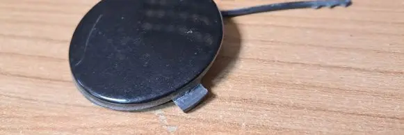Front tow hook cap/cover