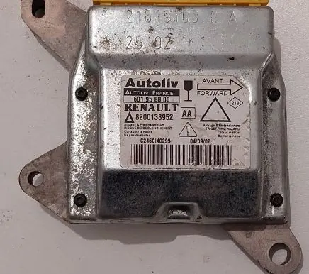 Renault Laguna II Airbag control unit/module 8200138952 216191036A 601958800