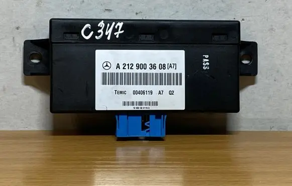 Mercedes-Benz E W212 Air suspension control unit module (rear) A2129003608 C347
