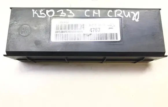 Chevrolet Cruze Air conditioning/heating control unit 13504767 4767 384767829206HM4Y
