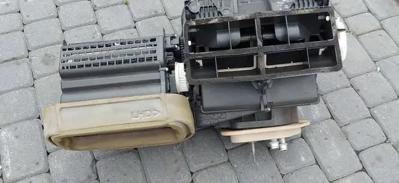 Interior heater climate box assembly