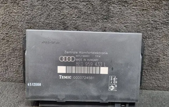 Audi A4 S4 B6 8E 8H Comfort/convenience module 8E0959433L