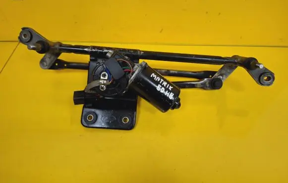 Hyundai Matrix Front wiper linkage and motor