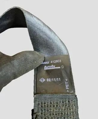 Dacia Logan I Rear seatbelt 412803 0406012 A508367