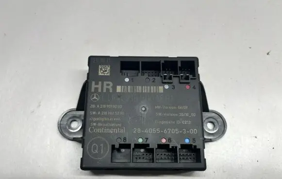Mercedes-Benz CLS C218 X218 Door control unit/module A2189001301
