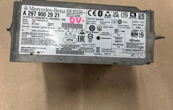Mercedes-Benz EQS V297 Radio/GPS head unit trim A2979002921