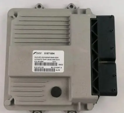 Fiat Grande Punto Engine control unit/module 51871694 MJD6F3G2 BC0102867A