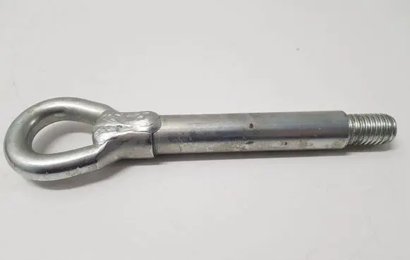 Towing hook eye
